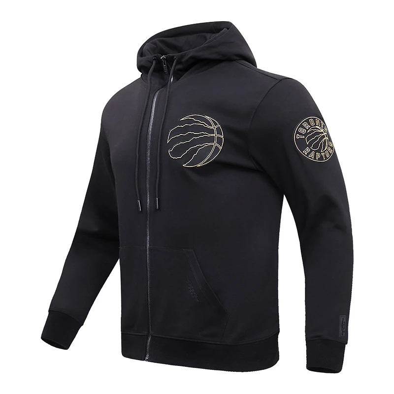 Men's Pro Standard Black Toronto Raptors Full-Zip Hoodie