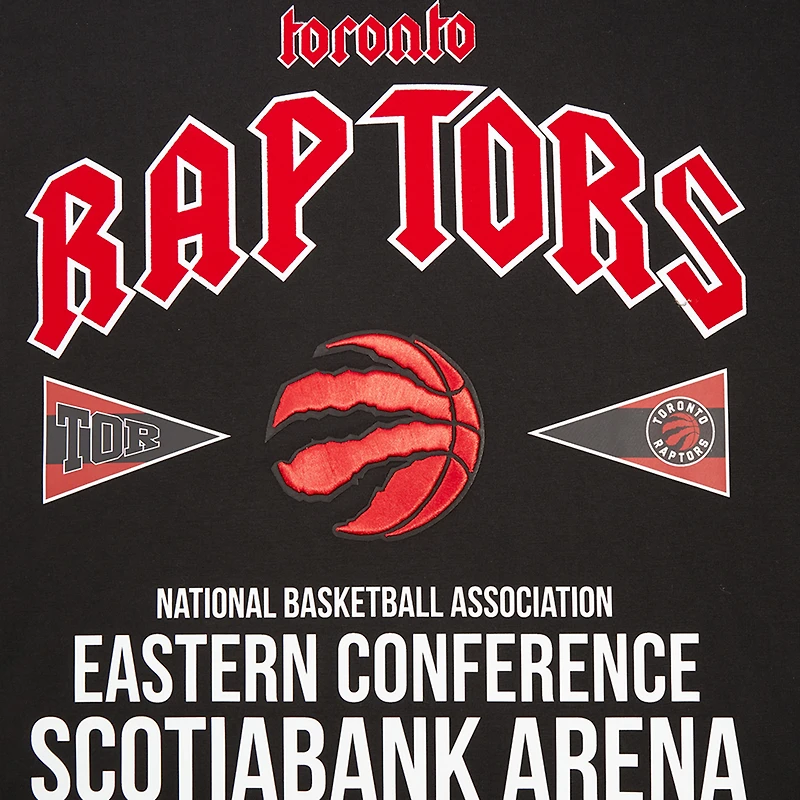 T-shirt surdimensionné noir Pro Standard des Raptors de Toronto pour hommes City Tour