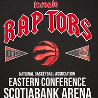 T-shirt surdimensionné noir Pro Standard des Raptors de Toronto pour hommes City Tour