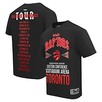 Men's Pro Standard Black Toronto Raptors Oversized City Tour T-Shirt