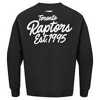 Sweat-shirt à enfiler Pro Standard noir Toronto Raptors Paint the City pour homme