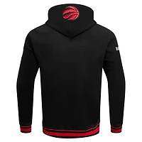 Men's Pro Standard Black Toronto Raptors Script Tail Pullover Hoodie