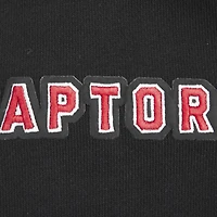 Men's Pro Standard Black Toronto Raptors Script Tail Pullover Hoodie