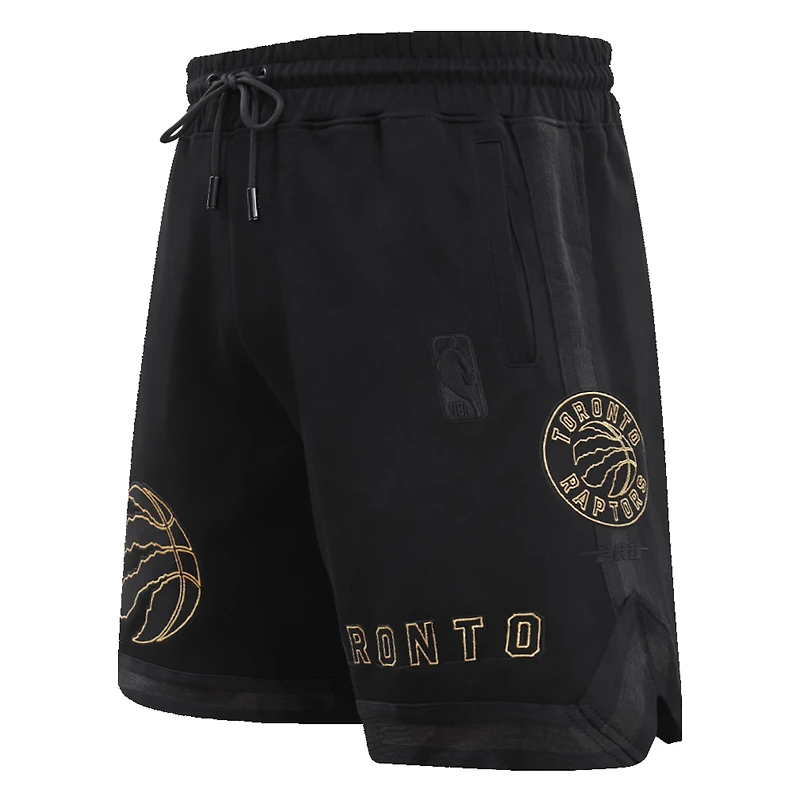 Short Pro Standard noir des Raptors de Toronto pour hommes