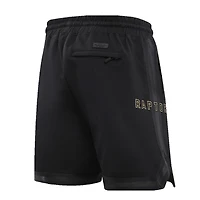 Short Pro Standard noir des Raptors de Toronto pour hommes