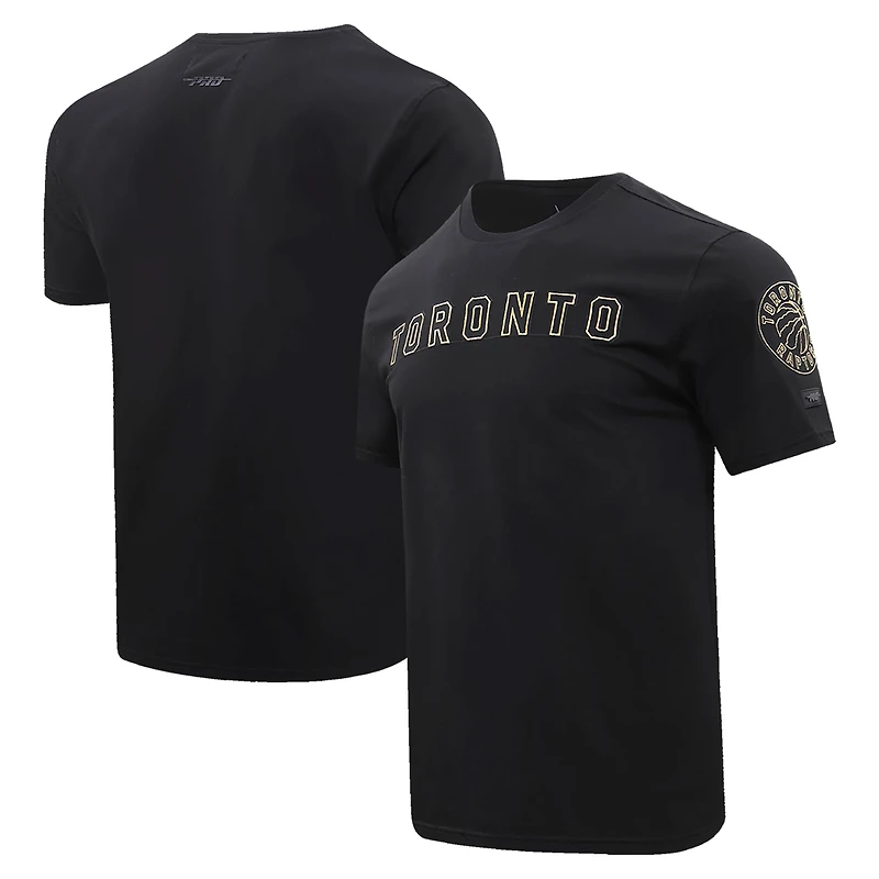 Men's Pro Standard Black Toronto Raptors Wordmark T-Shirt