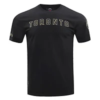 T-shirt avec logo Pro Standard noir des Raptors de Toronto pour hommes