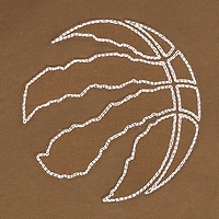 Sweat à capuche épaules tombantes Pro Standard Brown Toronto Raptors Paint the City pour homme