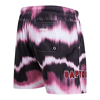 Men's Pro Standard Pink Toronto Raptors Allover Print Wave Shorts