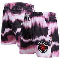 Men's Pro Standard Pink Toronto Raptors Allover Print Wave Shorts