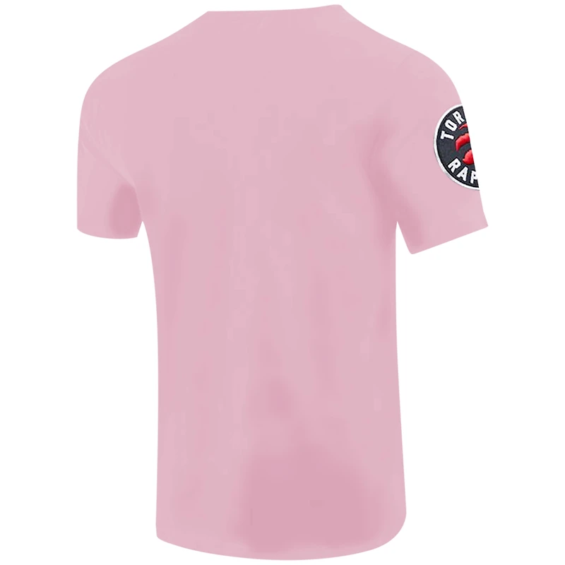 T-shirt en chenille classique des Raptors de Toronto Pro Standard rose pour homme