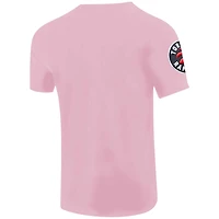 T-shirt en chenille classique des Raptors de Toronto Pro Standard rose pour homme