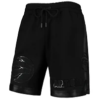 Men's Pro Standard Toronto Raptors Triple Black Gloss Shorts