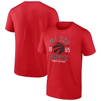 T-shirt rouge pour homme des Raptors de Toronto The Extras