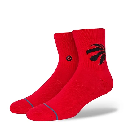 Men's Stance Toronto Raptors Logo Quarter Socks