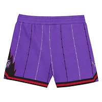 Ensemble t-shirt et short Mitchell & Ness Vince Carter violet Toronto Raptors Play by Place pour enfants d'âge préscolaire