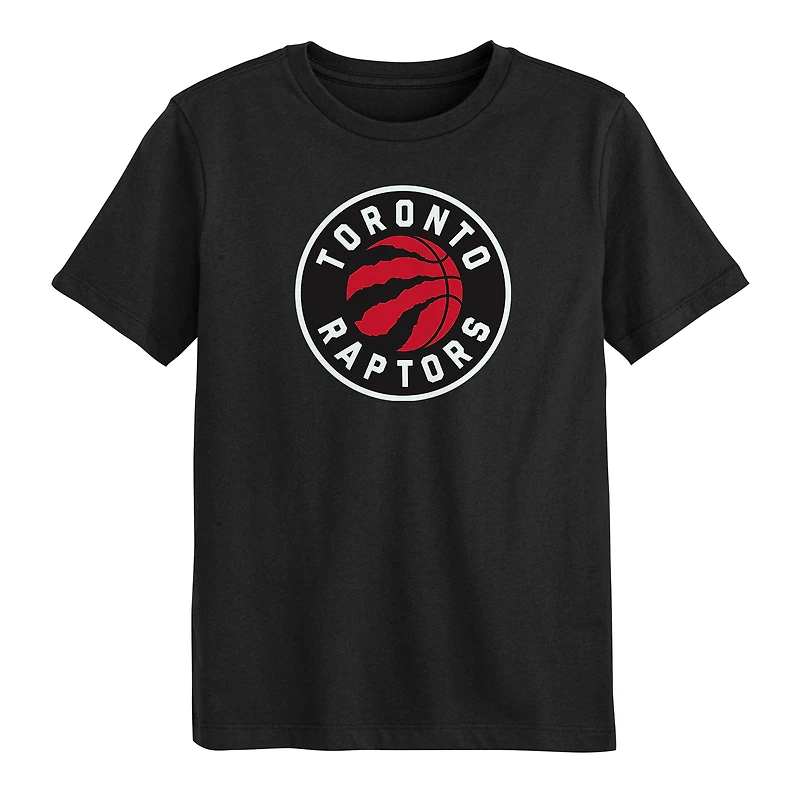 Preschool Outerstuff Black Toronto Raptors Primary Logo T-Shirt