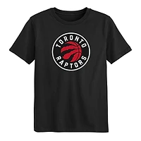 Preschool Outerstuff  Black Toronto Raptors Primary Logo T-Shirt