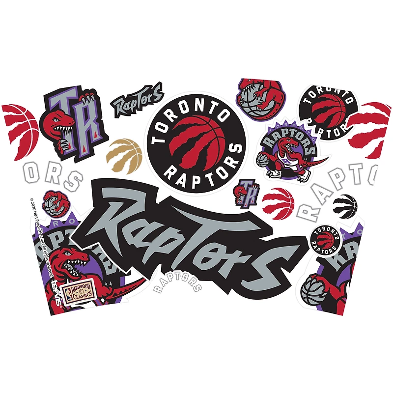 V110871 Raptrs 16oz Classique NBA 4 PACK CUPPLA4PK