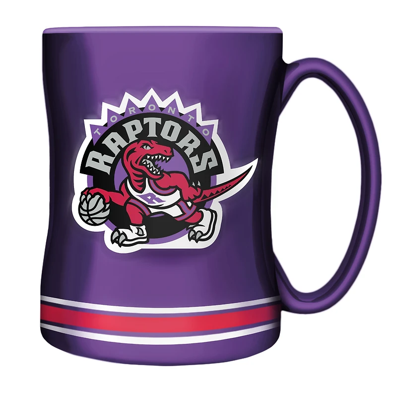 The Sports Vault Toronto Raptors - 14 oz. Tasse sculptée Hardwood Classics