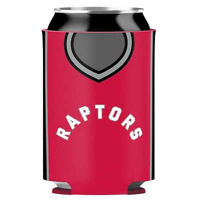 The Sports Vault Toronto Raptors - Ensemble refroidisseur de canettes en jersey réversible en néoprène 2 pièces