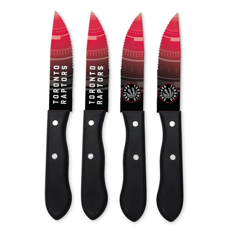 The Sports Vault Toronto Raptors - Steak Knives Set