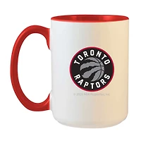 Raptors de Toronto 15 oz. Tasse de couleur intérieure