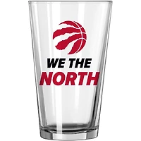 Raptors de Toronto 16 oz. Verre à pinte à slogan d'équipe