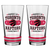 Ensemble de verres à mélange 2 pièces Toronto Raptors