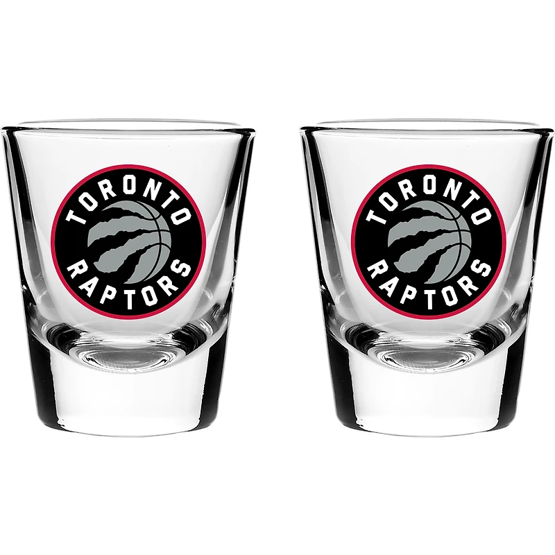 Raptors de Toronto - 2 oz Ensemble de verres de collection
