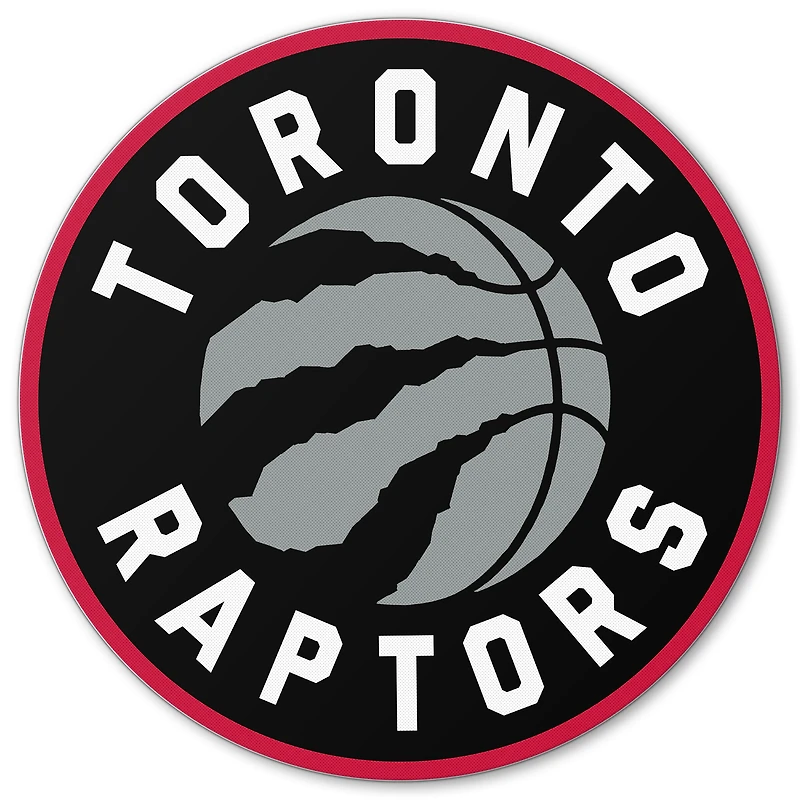 Toronto Raptors - Aimant de voiture 8 '' - Blanc