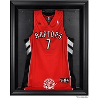 Vitrine de présentation de maillots avec logo des Toronto Raptors 1995-2015 en bois dur avec cadre noir