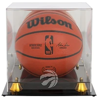 Toronto Raptors Golden Classic Team Logo Basketball Display Case