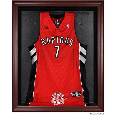 Toronto Raptors Mahogany Framed Hardwood Classics 1995 - 2015 Logo Jersey Display Case