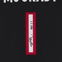 Maillot authentique Mitchell & Ness Hardwood Classics 1999-00 autographié par Tracy McGrady des Toronto Raptors violet avec inscription « HOF 17 »