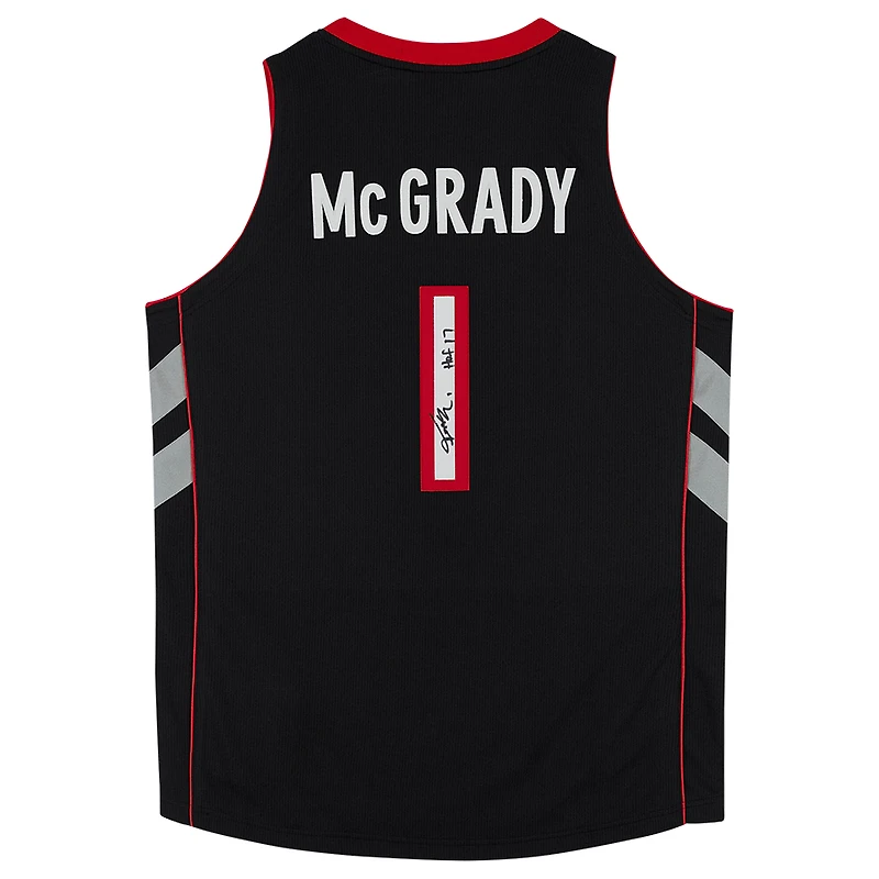 Tracy McGrady Purple Toronto Raptors Autographed 1999-00 Mitchell & Ness Hardwood Classics Authentic Jersey with "HOF 17" Inscription