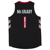 Maillot authentique autographié Mitchell & Ness Hardwood Classics 1999-00 des Toronto Raptors par Tracy McGrady
