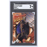 Tracy McGrady Toronto Raptors 1997-98 Topps Finest Bronze Refractor #107 SGC Authenticated 7 Rookie Card