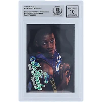 Tracy McGrady Toronto Raptors Autographed 1997-98 Fleer Ultra #138 Beckett Fanatics Witnessed Authenticated 10 Rookie Card with "HOF 17" Inscription