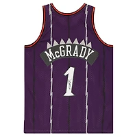 Tracy McGrady Toronto Raptors Autographed Purple Mitchell & Ness Swingman Jersey