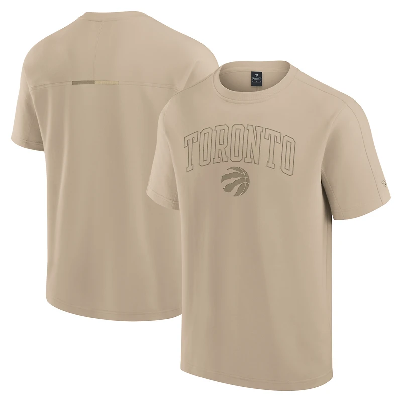 T-shirt épais unisexe Fanatics kaki Toronto Raptors Elements