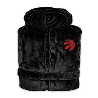 Peignoir à capuche unisexe ISlide noir Toronto Raptors Phantom