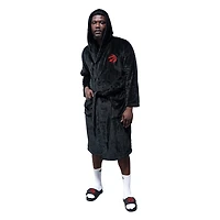 Peignoir à capuche unisexe ISlide noir Toronto Raptors Phantom