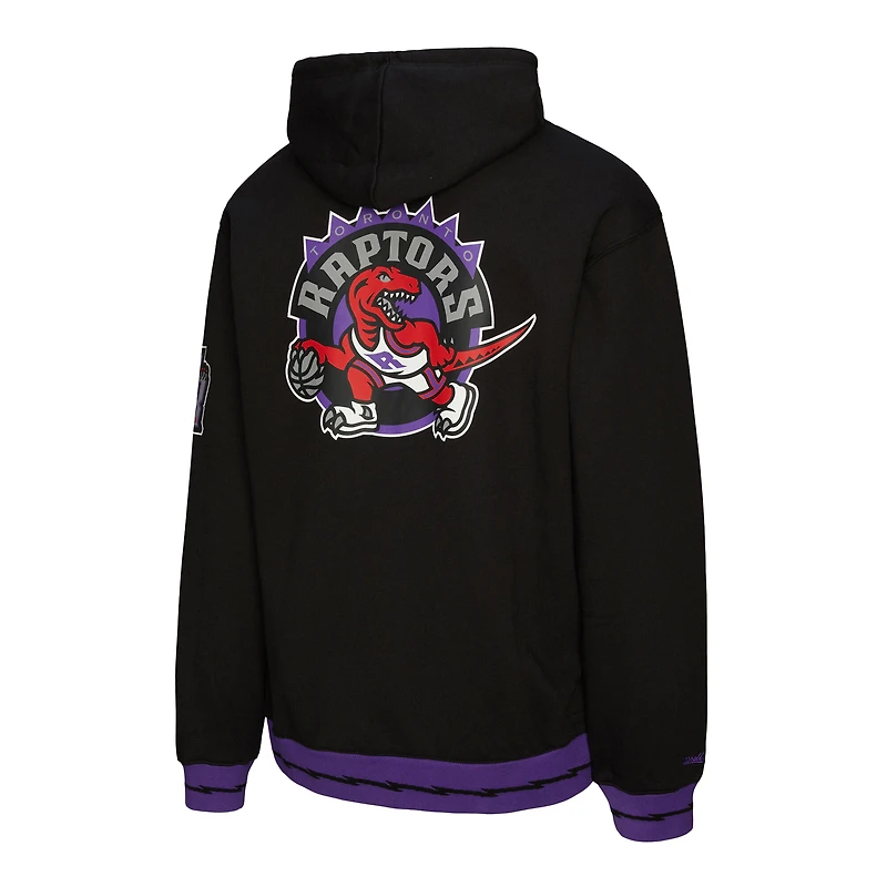 Unisex Mitchell & Ness Black Toronto Raptors Vintage Heavyweight Hoodie