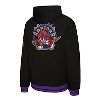 Unisex Mitchell & Ness Black Toronto Raptors Vintage Heavyweight Hoodie