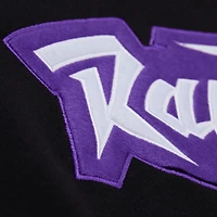 Unisex Mitchell & Ness Black Toronto Raptors Vintage Heavyweight Hoodie