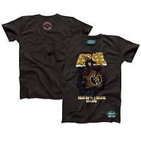 T-shirt unisexe NBALab x Hyperfly Heather Black Toronto Raptors Collection Année du serpent Nouvel An lunaire