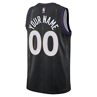 Unisex Nike Black Toronto Raptors 2024/25 Custom Swingman Jersey - City Edition
