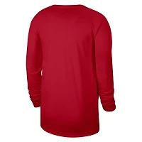 T-shirt à manches longues unisexe Nike Toronto Raptors 2023/24 Legend On-Court Practice rouge