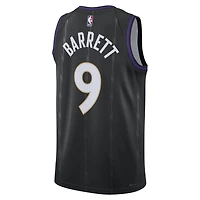 Unisex Nike RJ Barrett Black Toronto Raptors 2024/25 Swingman Player Jersey - City Edition